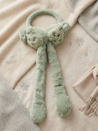 Cdeck Velvet Mouse Earmuffs for Girls & Women, Soft Warm Winter Earmuffs with Long Hanging Ear Covers, Free Size
