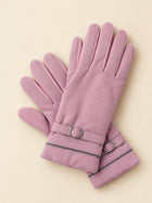 Cdeck Women’s Woolen Gloves | Warm Winter Gloves | Touchscreen Friendly | Free Size | Pink