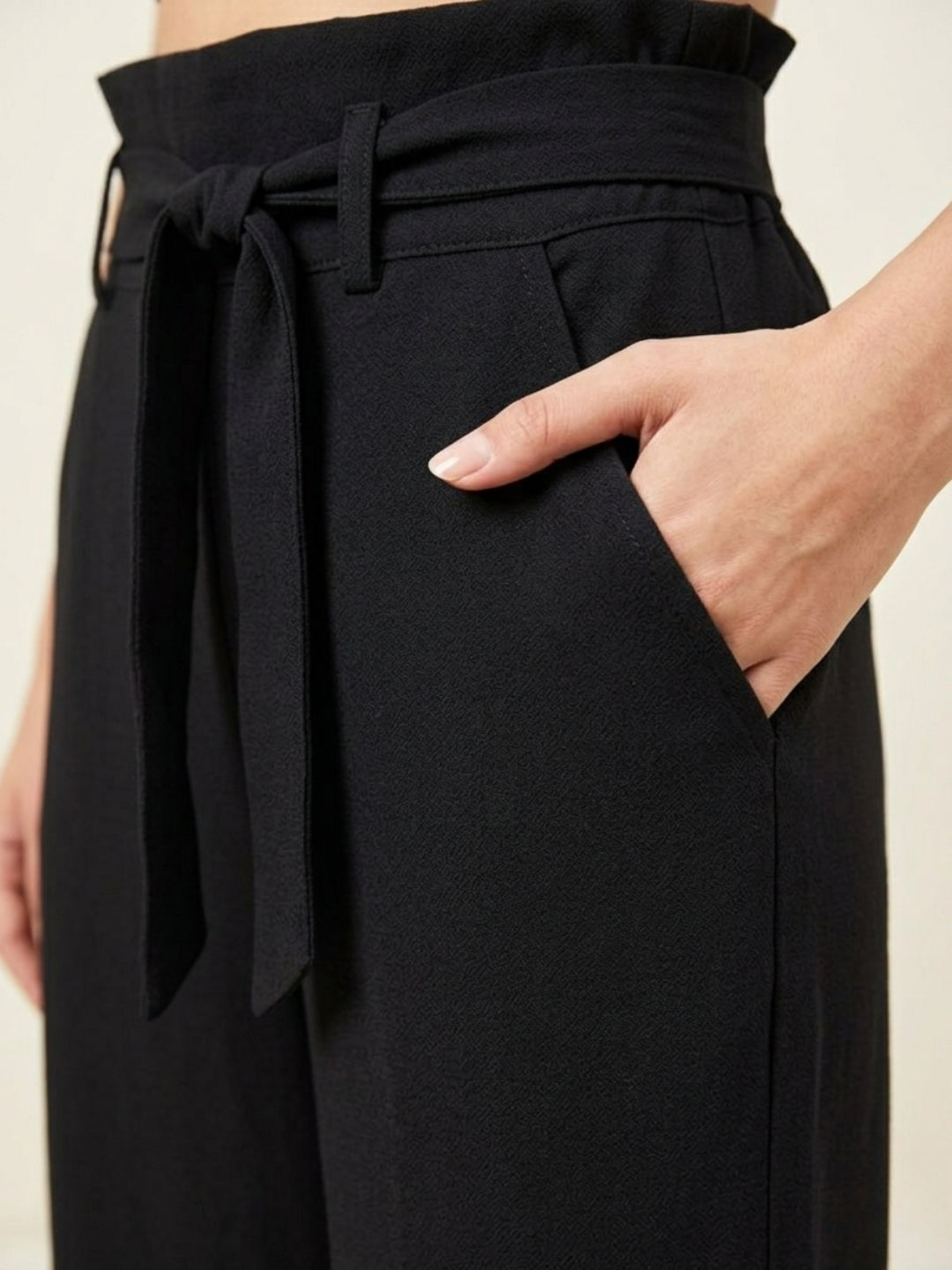 Cdeck Women's Linen Palazzo Pants