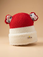 Cdeck Kids Woolen Winter Cap for Boys & Girls | Warm & Comfortable Winter Wear | 2–4 Years |Red
