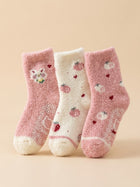 Cdeck Kids Premium Hair Wool Socks | Soft & Warm Winter Socks for Boys & Girls | 3 Pack | 0–4 Years | Multicolor