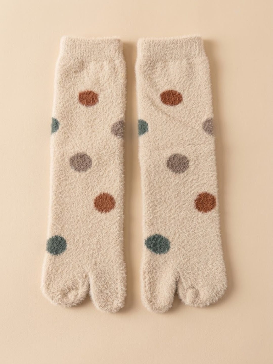 Cdeck Warm Socks for Women & Girls | Soft Cozy Comfortable Everyday Home Wear | Cream
