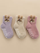 Cdeck Kids Rabbit Wool Anti-Slip Winter Socks | Soft, Warm & Comfortable | 0–4 Years