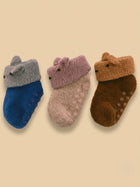 Cdeck Rabbit Wool Winter Socks for Kids | Soft, Warm & Anti-Slip | 0-4 Years