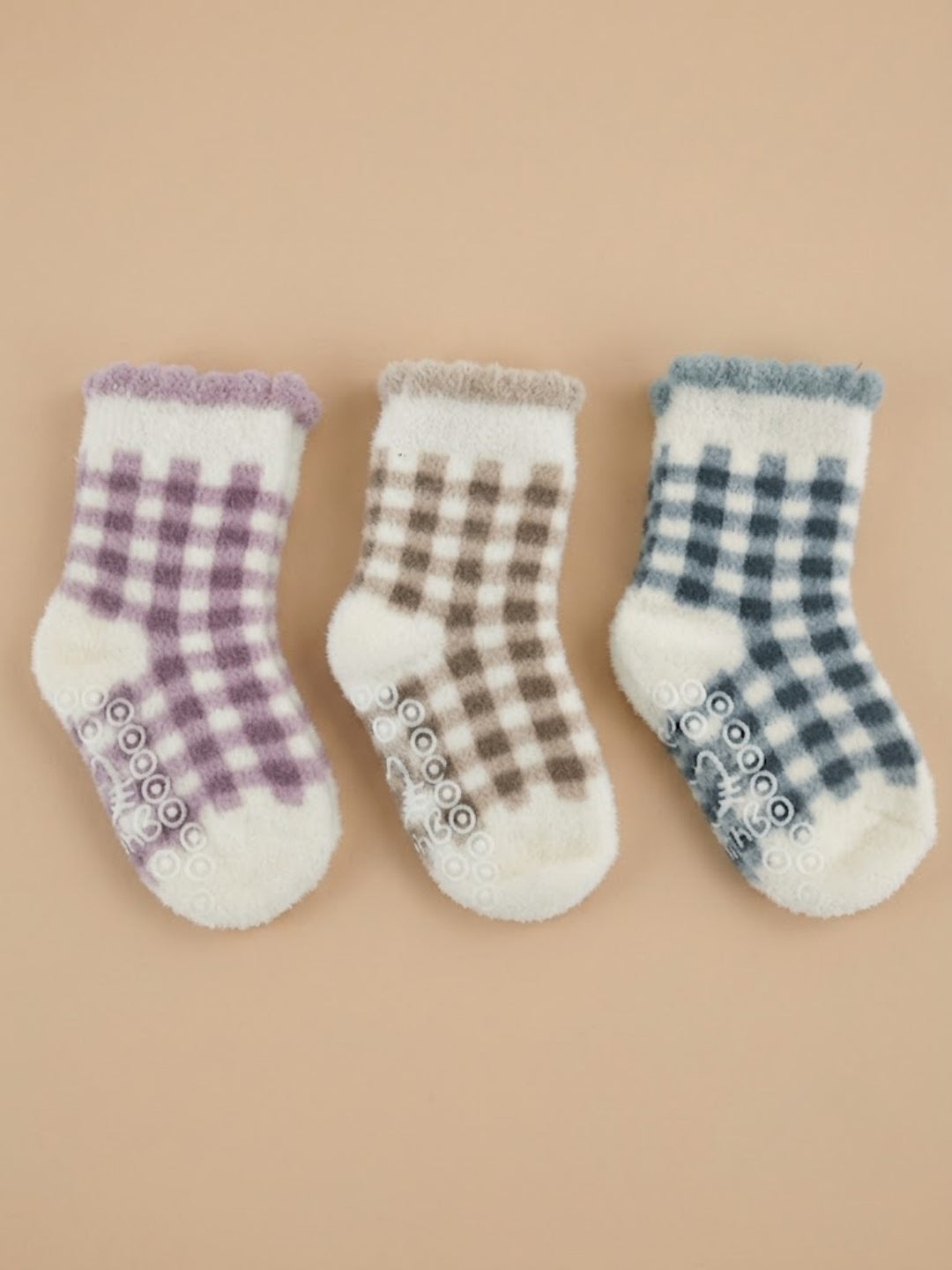Cdeck Rabbit Wool Winter Socks for Kids | Soft, Warm & Anti-Slip | 0-4 Years