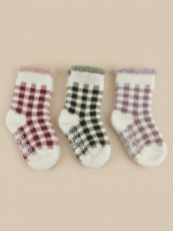 Cdeck Kids Rabbit Wool Anti-Slip Socks | Warm, Soft & Comfortable Winter Wear | 0-4 Years