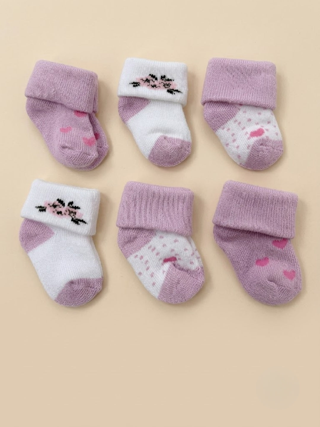 Cdeck Baby Kids Towel Cotton Socks | Soft, Comfortable & Absorbent | 0–12 Months