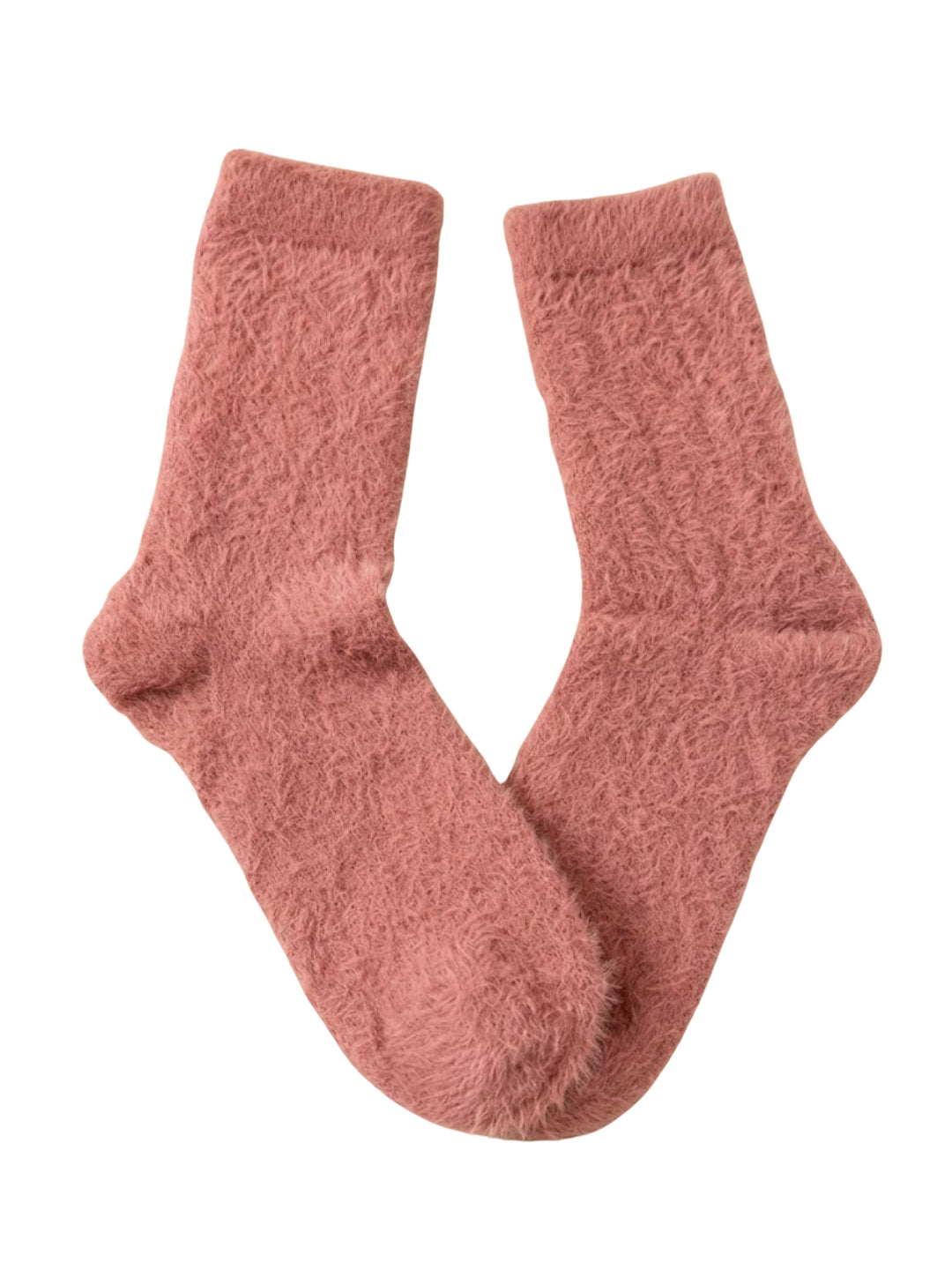 Cdeck Women’s Soft & Warm Woolen Fuzzy Socks | Cozy Thick Winter Socks for Women | Pink
