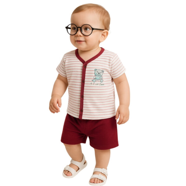CDECK Premium Baby Boy T-Shirt & Shorts Cotton Summer Wear – Co-Ord Set