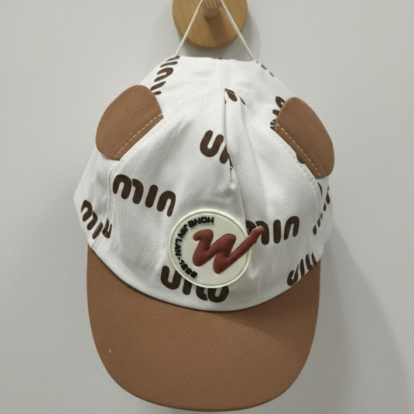 vCDECK Boys & Girls Casual Cap (4–8 Years) | Soft Fabric Adjustable Kids Hat for School, Picnic & Outdoor Use| Multicolor